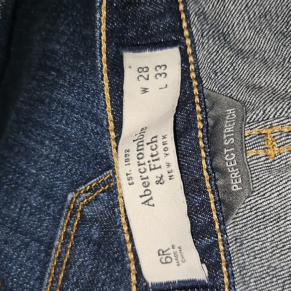Abercrombie & Fitch Emma Womens Jeans Sz 6R - Picture 13 of 15